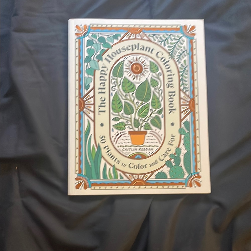 The Happy Houseplant Coloring Book